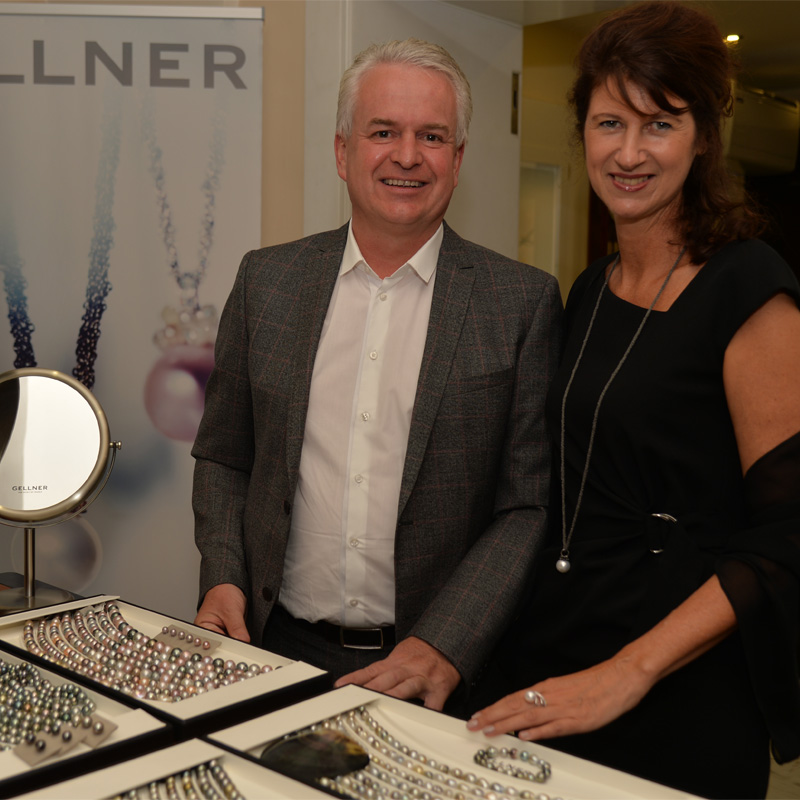 Gellner Fiji Perlen Event bei Juwelier Heller
