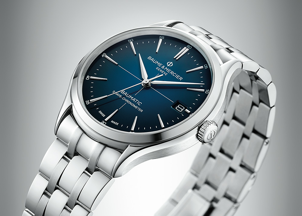 Baume & Mercier Clifton Baumatic Uhren bei Juwelier Heller in Klagenfurt