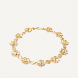 Marco Bicego Petali Petali Halskette aus Gold mit Diamanten CB2441_B_Y_02