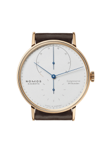 Nomos Glashütte Lambda 39 mit gebläuten Zeigern 953