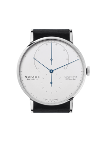 Nomos Glashütte Lambda Weißgold 933