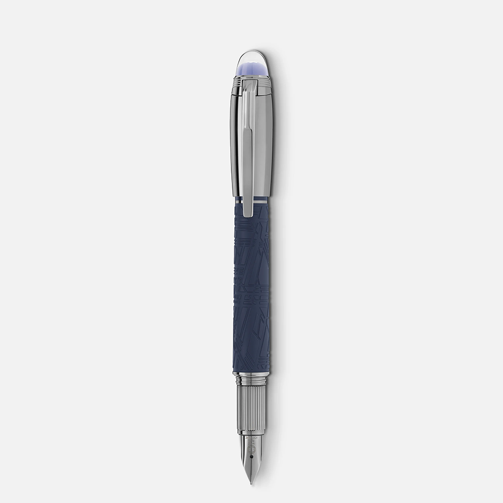 Montblanc Starwalker Spaceblue Doué Füllfederhalter (F) MB130215 bei Juwelier Heller in Klagenfurt