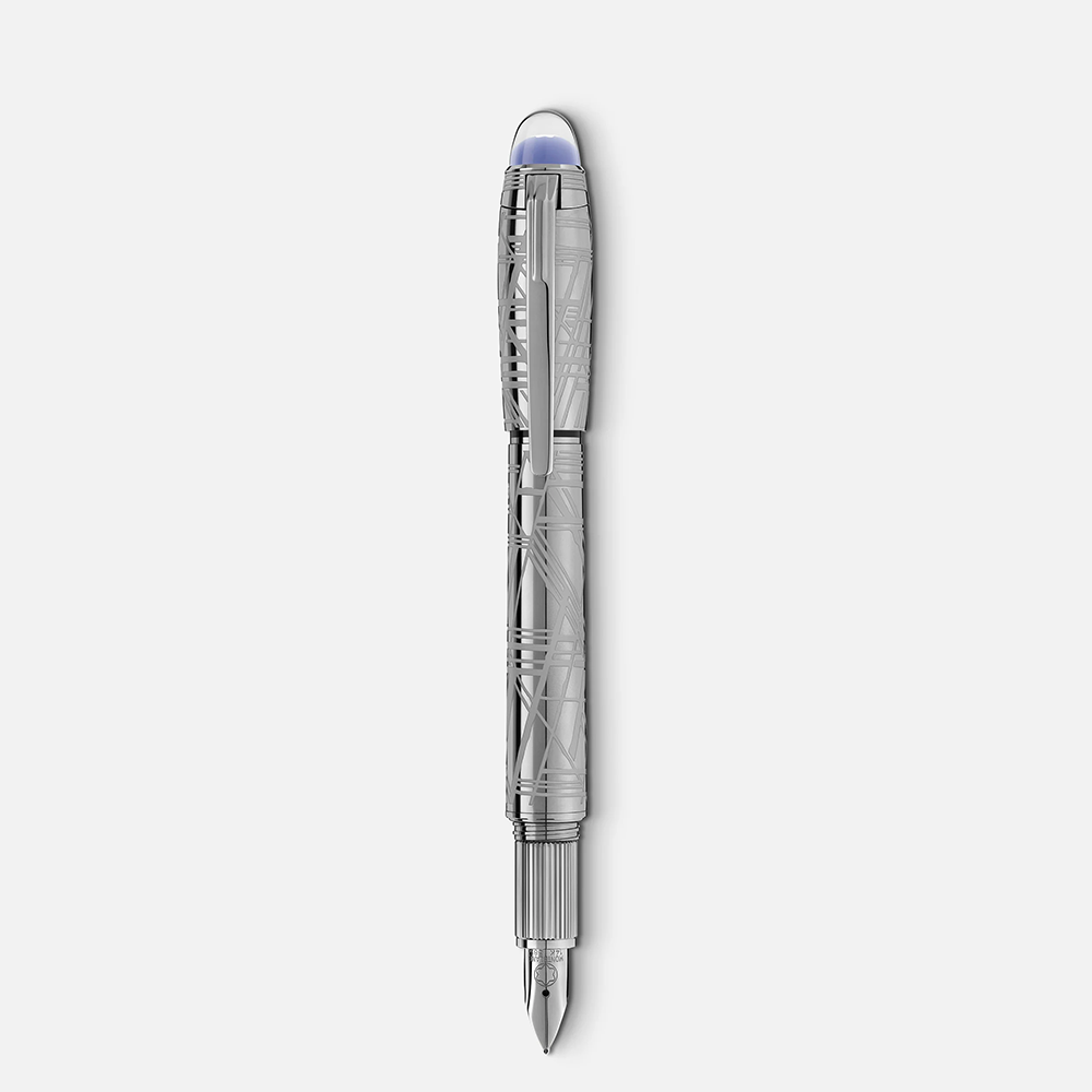 Montblanc Starwalker Spaceblue Metal Füllfederhalter MB130219 bei Juwelier Heller in Klagenfurt