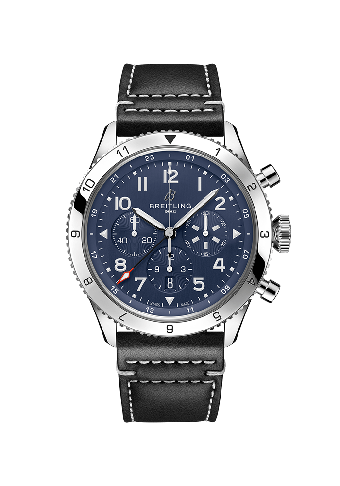 Breitling Classic AVI Super AVI B04 Chronograph GMT 46 Tribute to Vought F4U Corsair AB04451A1C1X1