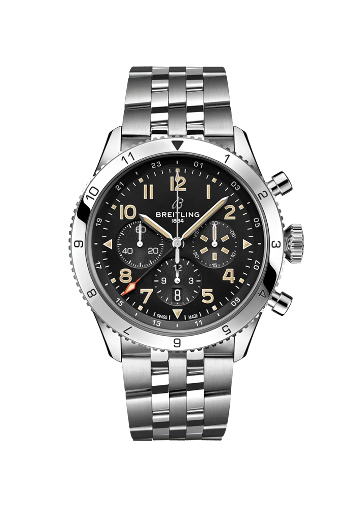 Breitling Classic AVI Super AVI Super AVI B04 Chronograph GMT 46 P-51 Mustang AB04453A1B1A1