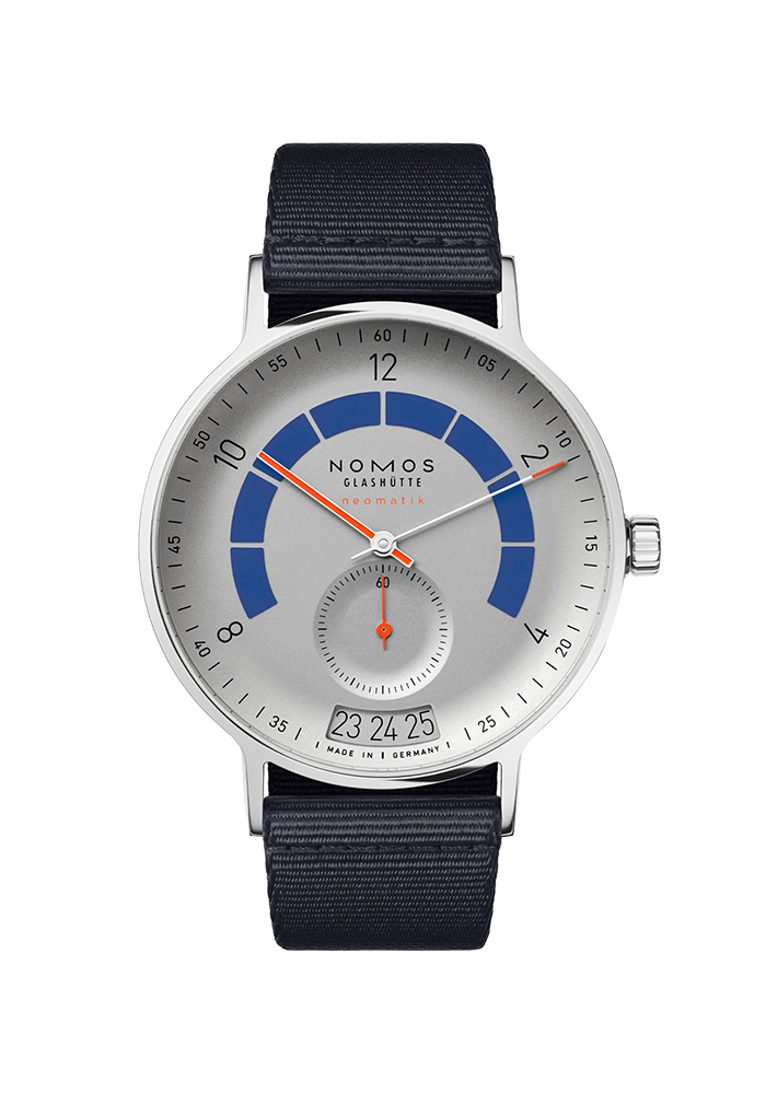 NOMOS Glashütte Autobahn neomatik 41 Datum sportgrau 1303