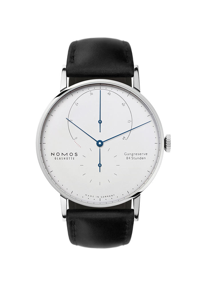 Nomos Glashütte Lambda Weißgold 933