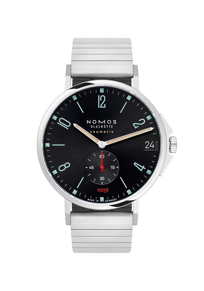 NOMOS Glashütte Tangente Sport neomatik 42 Datum blauschwarz 581