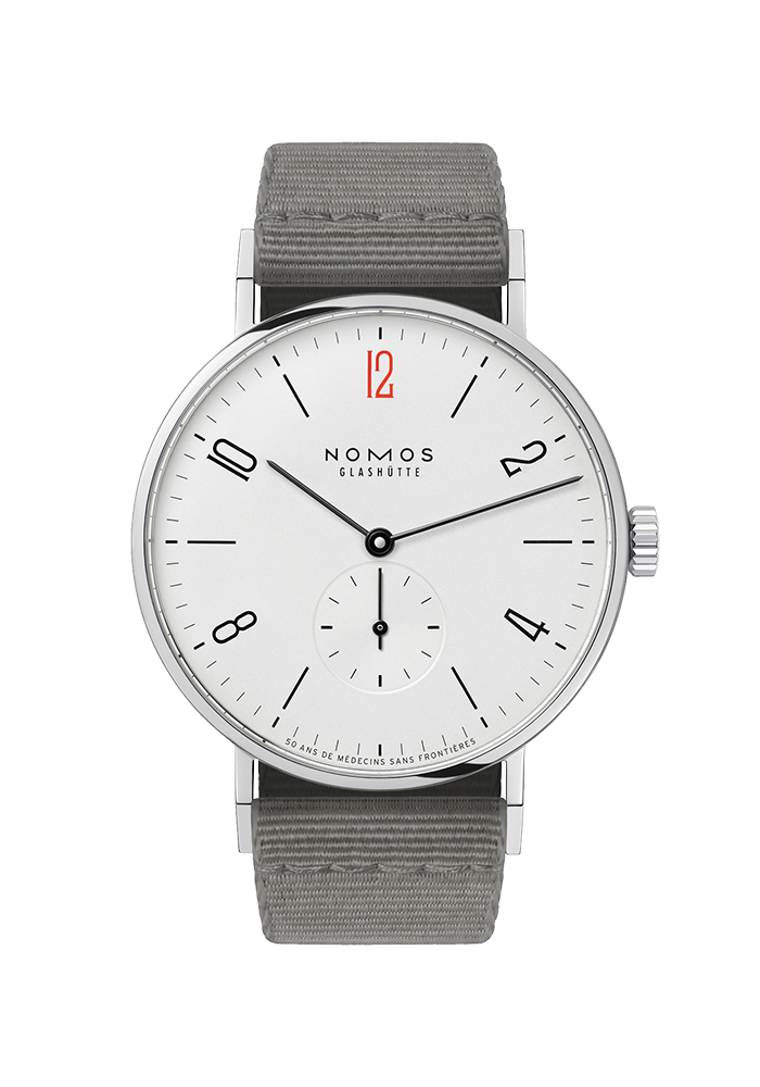 NOMOS Glashütte Tangente Tangente 38 - 50 Jahre Ärzte ohne Grenzen 165.S50