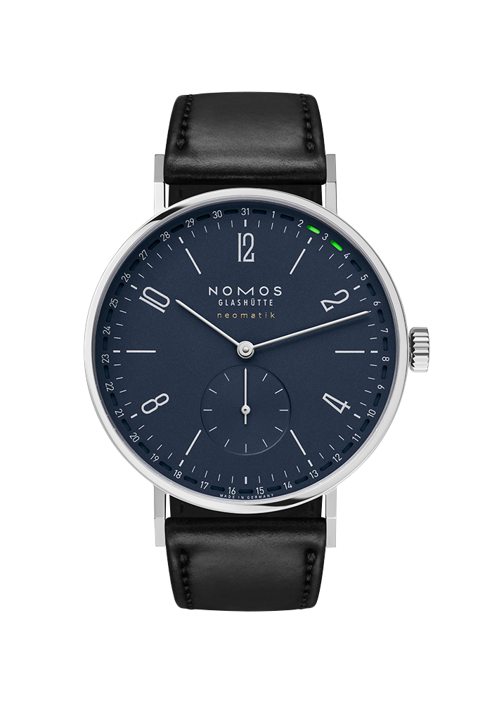 NOMOS Glashütte Tangente Tangente neomatik 41 Update nachtblau 182