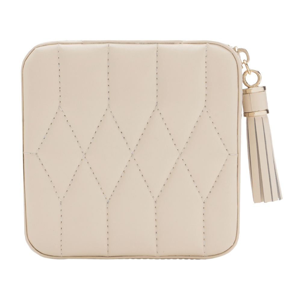 Wolf Caroline Zip Travel Case Ivory 329953 bei Juwelier Heller in Klagenfurt