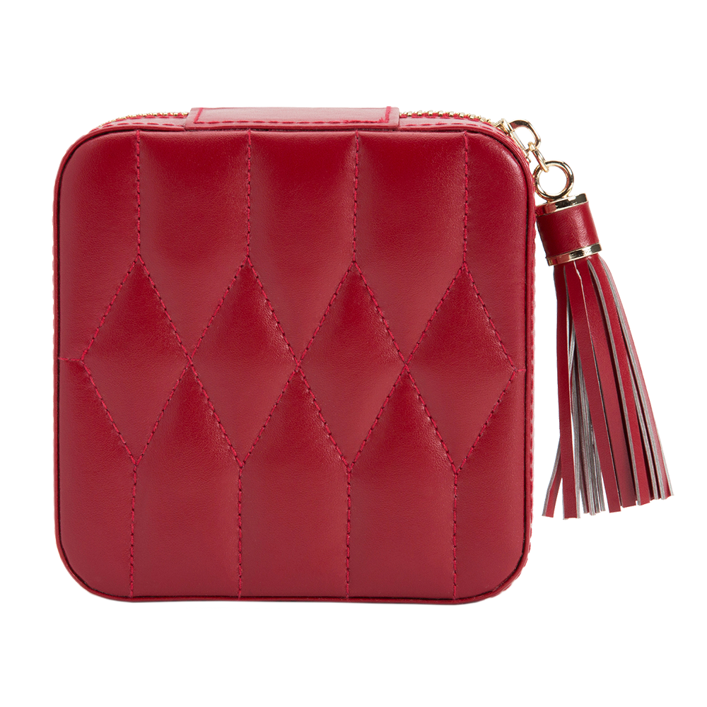 Wolf Caroline Zip Travel Case Red 329972 bei Juwelier Heller in Klagenfurt