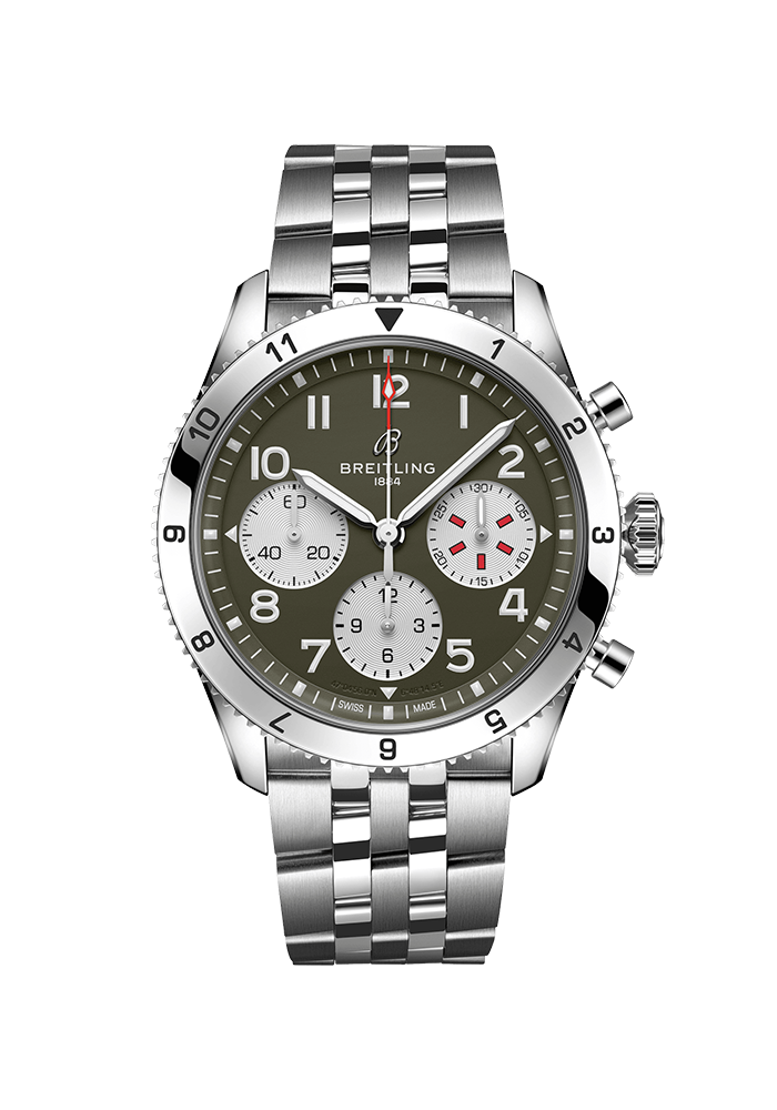 Breitling Classic AVI Classic AVI Chronograph 42 Curtiss Warhawk A233802A1L1A1