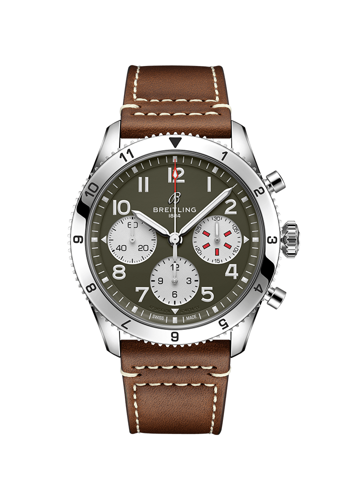 Breitling Classic AVI Classic AVI Chronograph 42 Curtiss Warhawk A233802A1L1X1