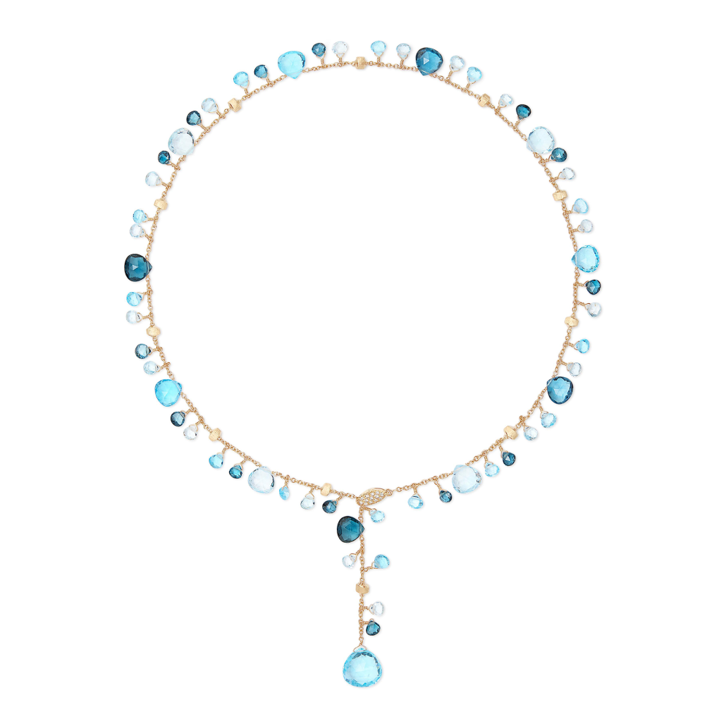 Marco Bicego Paradise Y-Kette aus Gelbgold mit Topas-Mix CB2586-B_TP01