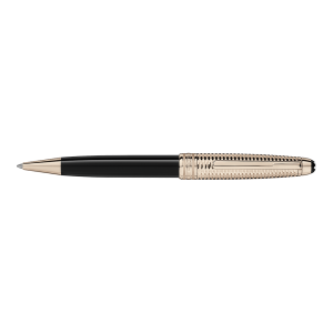 Montblanc Meisterstück Doué Geometry Champagne Gold-Coated Classique Kugelschreiber 118095 bei Juwelier Heller in Klagenfurt