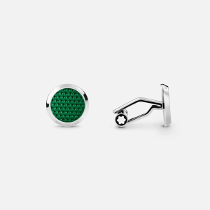 Montblanc Meisterstück Meisterstück Manschettenknöpfe grün MB129831 bei Juwelier Heller in Klagenfurt