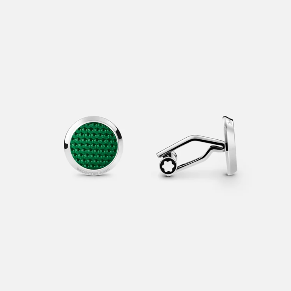 Montblanc Meisterstück Meisterstück Manschettenknöpfe grün MB129831 bei Juwelier Heller in Klagenfurt