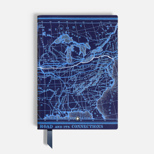 Montblanc Notebook Mittelgross Meisterstück Around the World in 80 Days blau liniert MB134713 bei Juwelier Heller in Klagenfurt