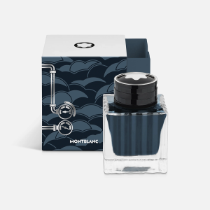 Montblanc Tintenfass Meisterstück Around the World in 80 Days Kohleblau 50ml MB134408 bei Juwelier Heller in Klagenfurt