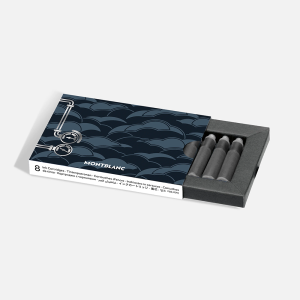 Montblanc Tintenpatronen Meisterstück Around The World in 80 Days Blau 8er Pack MB134360 bei Juwelier Heller in Klagenfurt