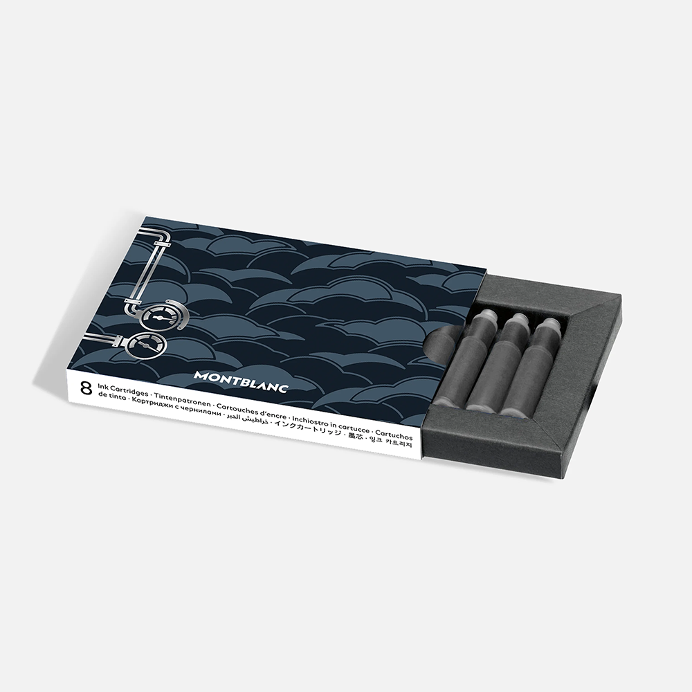 Montblanc Tintenpatronen Meisterstück Around The World in 80 Days Blau 8er Pack MB134360 bei Juwelier Heller in Klagenfurt