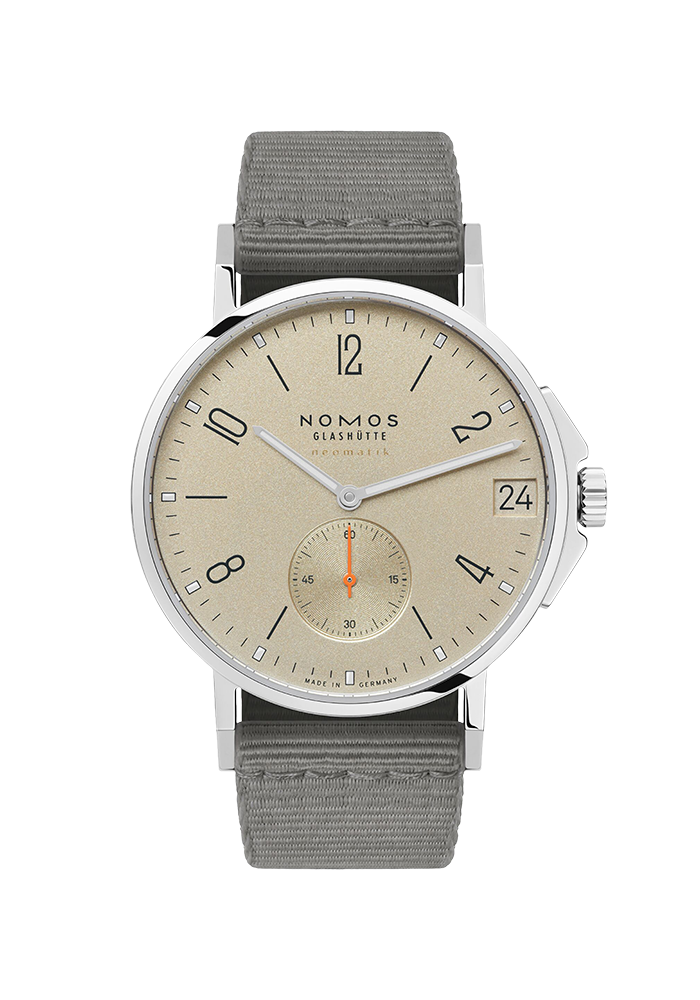 NOMOS Glashütte Ahoi Ahoi Neomatik 38 Datum Sand 517