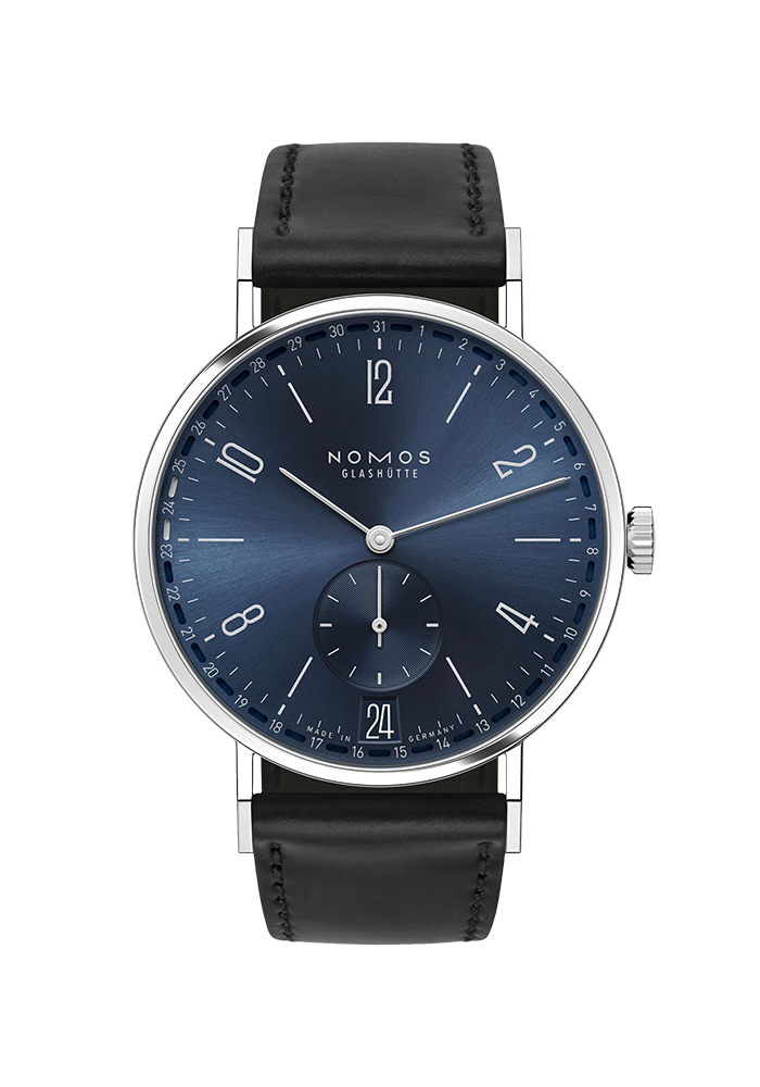 NOMOS Glashütte Tangente Tangente 2Date Blau 136.SB